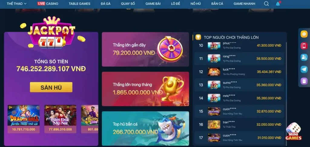 Giao diện thân thiện 33win01